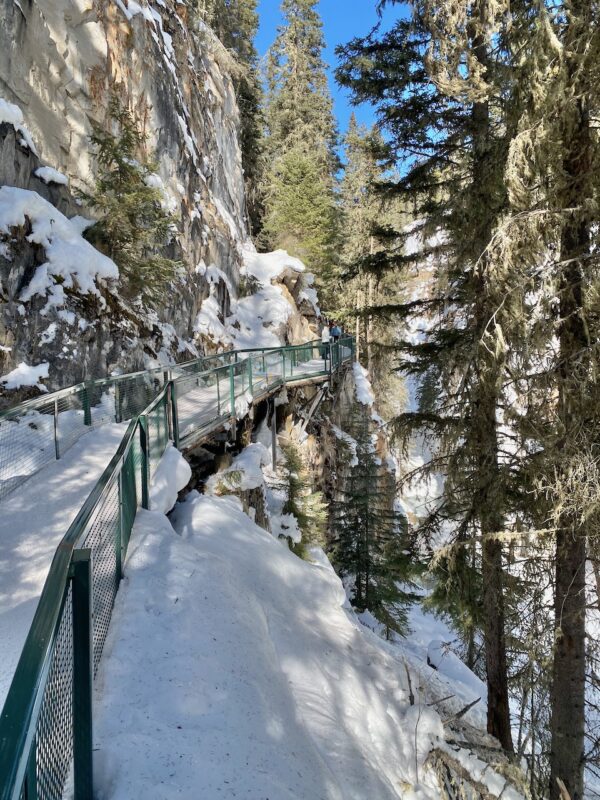 Johnston Canyon, Alberta, Canada. Image © PlanetSKI
